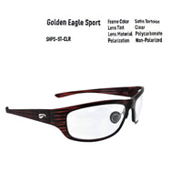 Golden Eagle Sport Sunglasses - Z87 (Large Frame Size)
