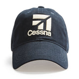 Red Canoe - Cessna 3D Logo Cap Navy