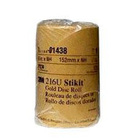 3M Stikit Gold Disc Roll, 6", P220A, 175 discs | 01438