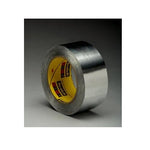 3M - Silver 433 High Temp Aluminum Foil Tape - 2'' x 60yd | 021200-04800