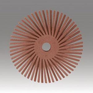 3M - Scotch-Brite Radial Bristle Disc, 3" x 3/8", SPA, Salmon