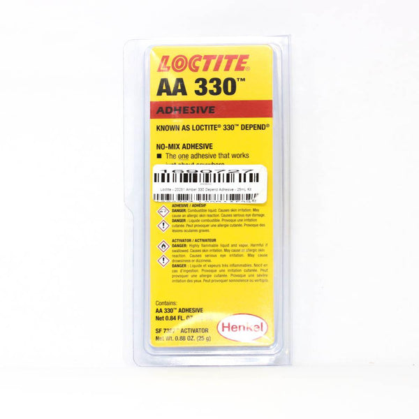 Loctite - 20251 Amber 330 Depend Adhesive - 25mL Kit