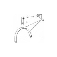 David Clark Stirrup Assembly | 22378G-01