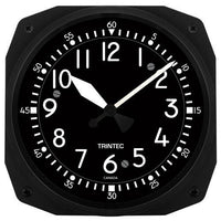 Trintec - 10'' Classic Cockpit Instrument Style Clock | 3065-10-C