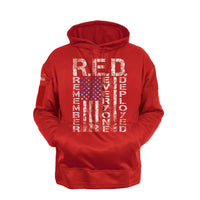 Concealed Carry R.E.D. (Remember Everyone Deployed) Hoodie