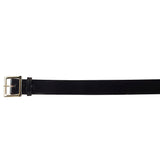 Black Genuine Cowhide Garrison Belt