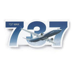 Boeing - 737 Max Sky Magnet