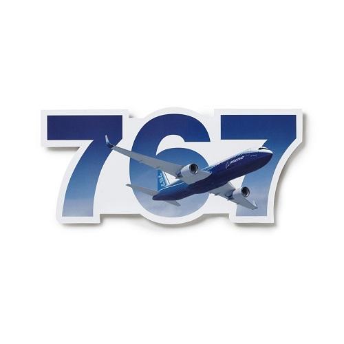 Boeing - 767 Die-Cut Sticker (11"x4")