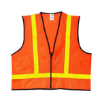 Safety Vest Orange With Reflective Stripes Class | 63-304