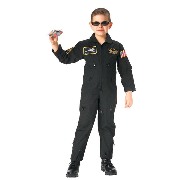 Kid's Flight Coverall With Patches