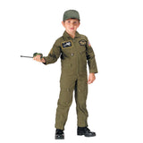 Kid's Flight Coverall With Patches