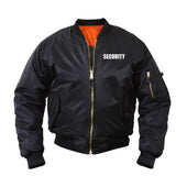 MA-1 Flight Jacket With Security Print