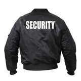 MA-1 Flight Jacket With Security Print