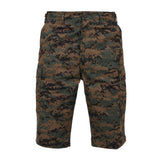 Long Length Camo BDU Shorts