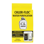 Chlor Floc Military Water Purification Powder Packets