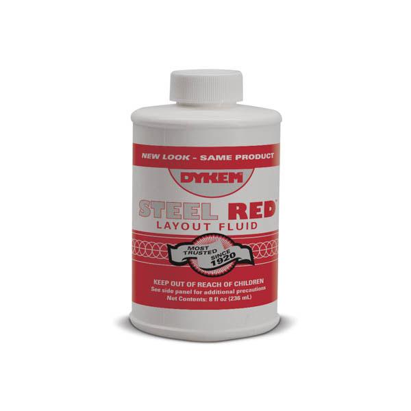 Dykem - STEEL RED™ Layout Fluid 8oz | 80496