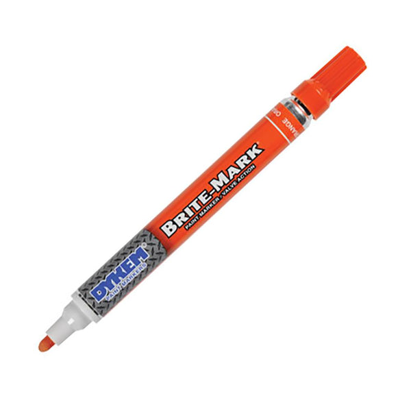 Dykem - BRITE-MARK 916, Orange, Medium Tip Paint Marker | 84005