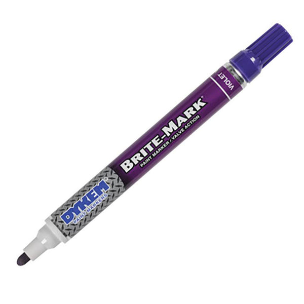 Dykem - BRITE-MARK 916, Violet, Medium Tip Paint Marker | 84019