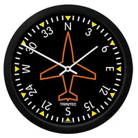 Trintec - 10'' Classic Directional Gyro Round Clock | 9062-10