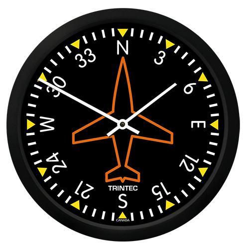 Trintec - 10'' Classic Directional Gyro Round Clock | 9062-10