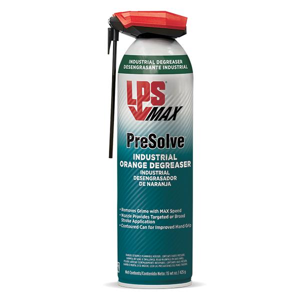 LPS® MAX PreSolve® Industrial Orange Degreaser, 20 oz