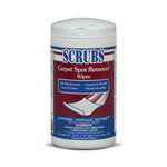 SCRUBS - Carpet Spot Remover Wipes - 30 Wipes | 91630