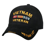 Deluxe Low Profile Vietnam Veteran Insignia Cap