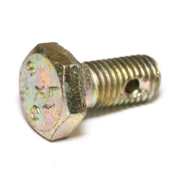 Cad Plated Hex Head Bolt, Drilled Shank | AN4-4