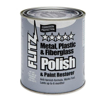 Flitz Paste Metal Polish, Fiberglass & Paint Restorer