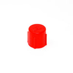 Caplug Red Threaded Plastic Dust & Moisture Cap, 7/16-20  | CD-4