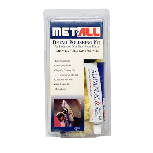 Met-All - Detail Polishing Kit (7 Pieces) - 1 Kt | DE01000