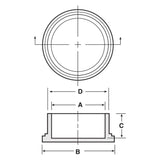 EC Series - Caps For Threaded Connectors