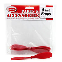 Guillow - Red Plastic Propellers (3 propellers)