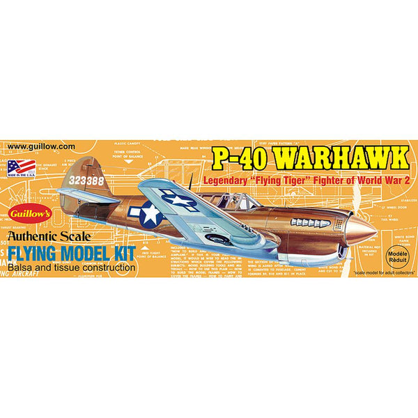 Guillow - P-40 Warhawk Model Kit