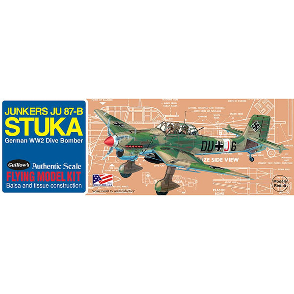 Guillow - JU-87B Stuka Model Kit 1