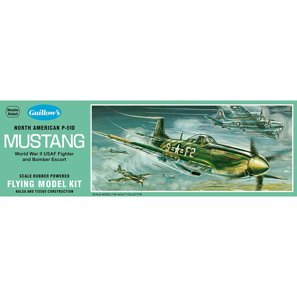 Guillow - P-51D Mustang Model Kit