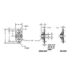 Steel Dry Filmed Self-Locking Nut Plate | MS21075L08N