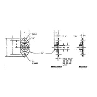 Steel Dry Filmed Self-Locking Nut Plate | MS21075L08N