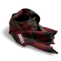 Red Canoe - Merino Wool Tartan Maple Leaf Scarf | U-SCV-ML-01