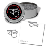 Aero Phoenix - Helicopter Paper Clips, Silver | N APX 150-HS