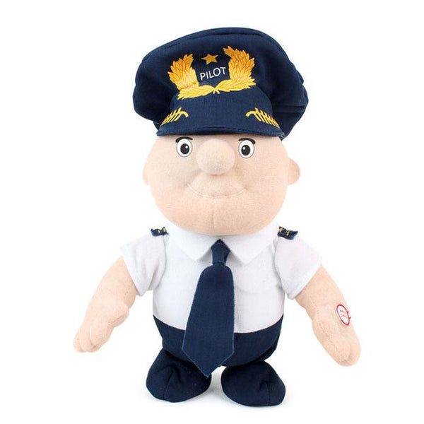 Daron - Plush Walking Pilot Doll