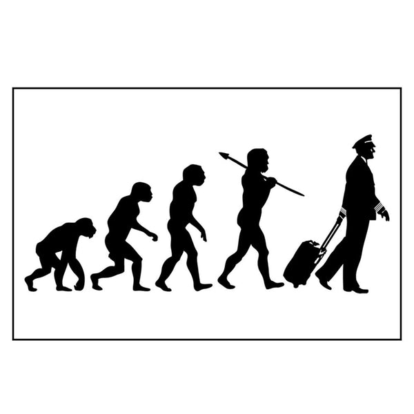 Luso Aviation - Evolution of the Pilot, Sticker | N LUS 142-EVO