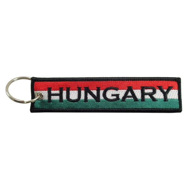 Embroidered Keychain, Hungary