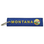 Embroidered Keychain, Montana