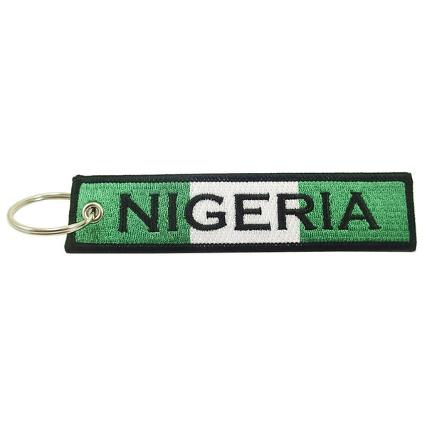 Embroidered Keychain, Nigeria