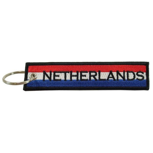 Embroidered Keychain, The Netherlands