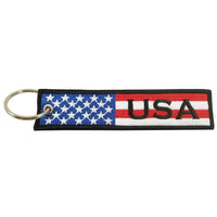 Embroidered Keychain, Usa