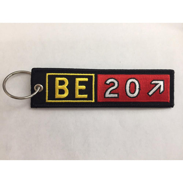 Embroidered Keychain, Beechcraft Be20