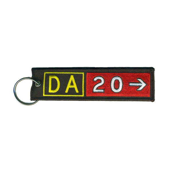 Embroidered Keychain, Diamond Da20