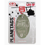 Planetags - Bell UH-1F Huey Keychain